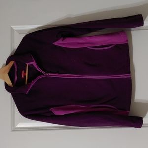 Fleece zip-up jacket